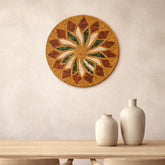 Luxury Floral Stone Mosaic Wall Art