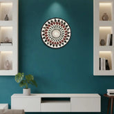 Radial Geometric Stone Mosaic