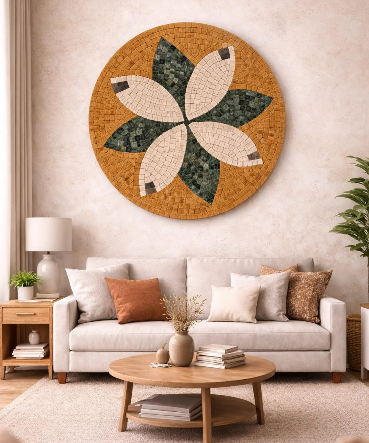 Mosaic Medallion Wall Art