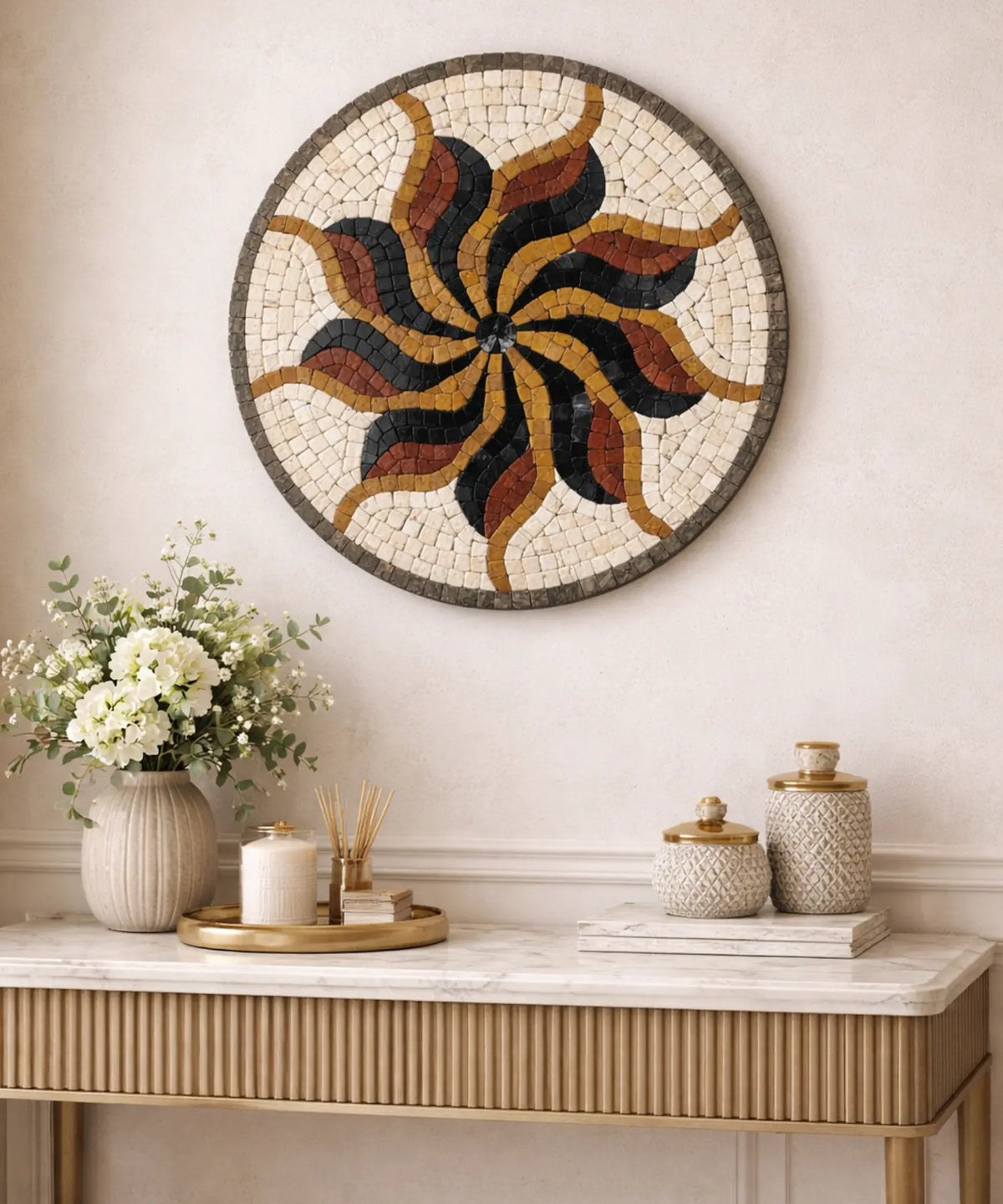 Mandala Flower Wall Art