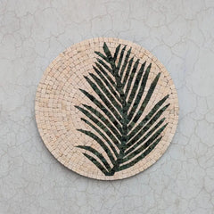 Luxury Botanical Flower Mosaic Wall Decor