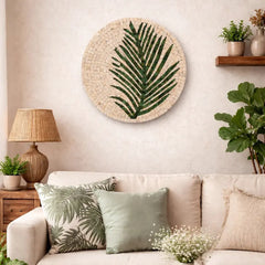 Luxury Botanical Flower Mosaic Wall Decor