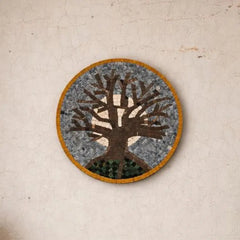 Rooted Tree Mosaic Wall Art